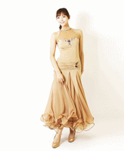 로얄 베이지 드레스  